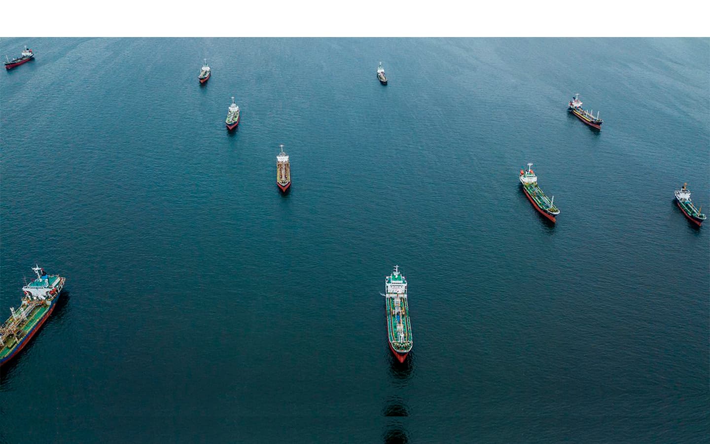 Ships at sea